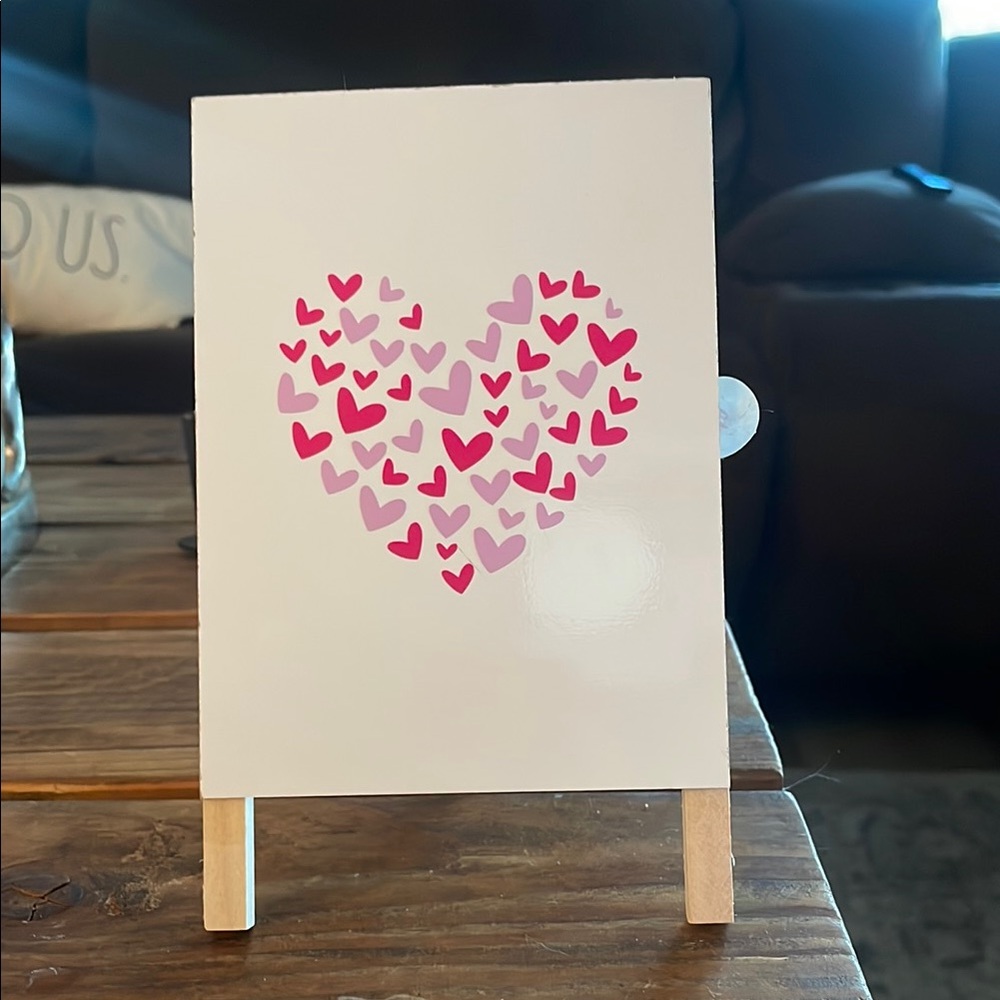 Heart Design Mini Easel